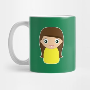 Cute Girl Called Petra Mug